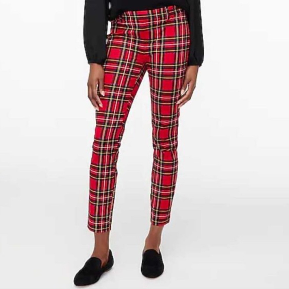 🎄Christmas time plaid beautiful pants